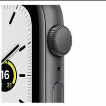 Apple Watch SE アップルウォッチ GPSモデル MKQ63J/A 44mm スペースグレイアルミニウムケース ミッドナイトスポーツバンド 新品未開封_画像2
