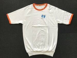 当時物　未使用　デッドストック　Hit Union　ヒットユニオン　半袖Tシャツ　丸首　体操服　品番：585-TC　サイズ：XO　　HF1527