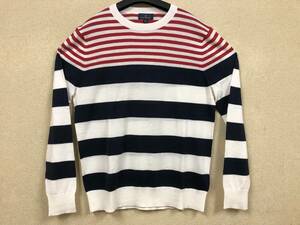 ★☆美品！BROOKS BROTHERS/ブルックスブラザーズ・コットンボーダーTシャツ(S)★☆