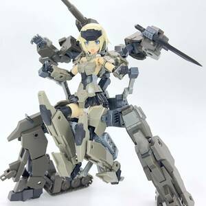 コトブキヤ フレームアームズ・ガール 轟雷改 with エグゾスーツ 轟雷 組立済 完成品 フレームアームズガール