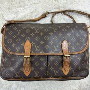 LOUIS VUITTON ルイヴィトン ジベシエールGM モノグラム M42249 ショルダーバッグ メッセンジャーバッグ AR0964