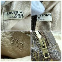 LOUIS VUITTON ルイヴィトン モノグラム ポーチ セカンドバッグ トゥルーストワレット28 M47522 832_画像9