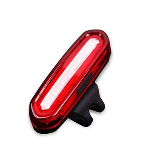 ☆☆LEDマウンテンバイクテールライト,USB充電式,警告灯☆赤色☆新品☆防水☆の画像1