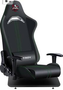 ゲーミングチェア 座椅子 ゲーミング座椅子 ゲームチェア ゲーマーズチェア ヘッドレスト ランバーサポート付き 170°リクライニング