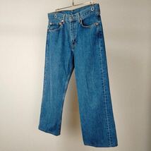 90s vintage リーバイス　512 ストレート　デニムパンツ　古着　アメカジ　アースカラー　インディゴ　パンツ　ストリート　元祖_画像3