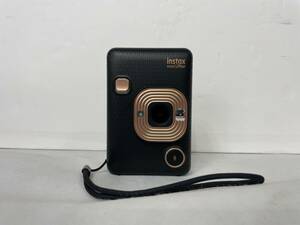 【240226-2】　FUJIFILM ハイブリッド instax mini LiPlay ブラック　インスタントカメラ チェキ