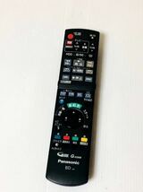 送料無料　B41 Panasonic パナソニック BD テレビリモコン n2qayb000554 動作品N2QAYB000554_画像1