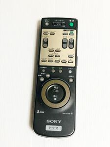 送料無料　C リモコン☆SONY/ソニー　RMT-V228 ビデオデッキ レコーダー WV-D10000対応　動作品