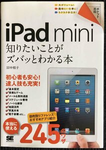 iPad mini want to know ...zba. understand book