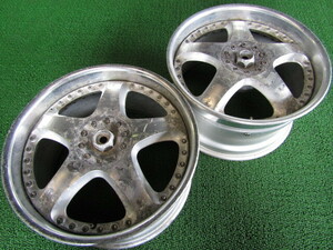 E4139 scalar SCARA 18 -inch 9.5J+35 114.3-4H/5H 2 ps Junk modification base Skyline Silvia Aristo Supra RX-7 etc. 