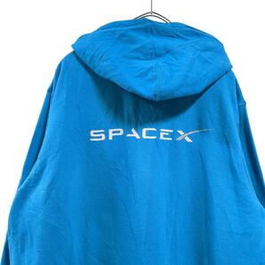 SPACEX フルジップパーカー　インポート古着　メンズ2XL　a28