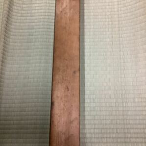 ★中古★本焼平安城源沖芝正國の包丁      刃渡り約33cm 全長約49cm 箱付き 鞘付き     刃こぼれあり 鞘破損の画像10