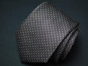  прекрасный товар [DKNY Donna Karan New York ]A2377 серый RAYON SILK бренд галстук хорошая вещь б/у одежда 