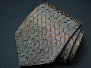  прекрасный товар [TRUSSARDI Trussardi ]A2550 серый Brown неровность Италия ITALY производства SILK бренд галстук хорошая вещь 