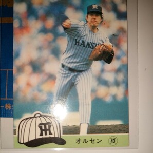 オルセン 84 カルビープロ野球チップス No.153 阪神タイガースの画像1