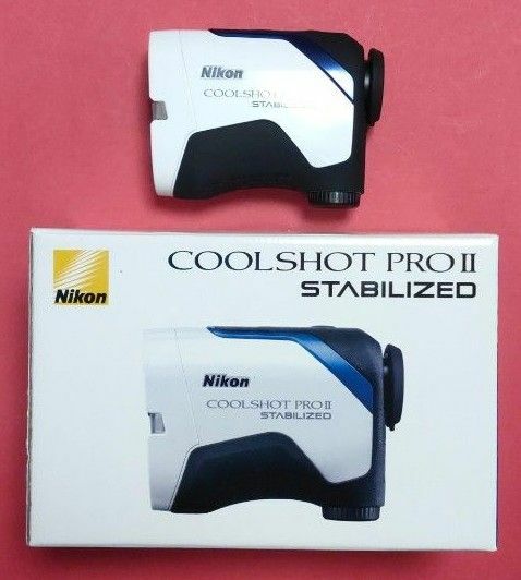 【美品】ニコンレーザー距離計クールショットプロ2 COOLSHOT PROII STABILIZED