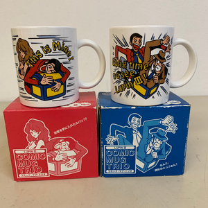 非売品 ルパン三世 30周年記念 マグカップ 箱付き2個セット ESSO コラボ コミックマグトリオ LUPIN Ⅲ エッソ【1941