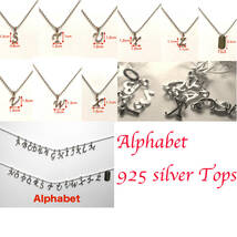 【新品】E アルファベット Dog Tag シルバー925 Tops ペンダントトップ ペア 2連 重ね付け SILVER 12/24_画像5