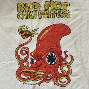 red hot chili peppers octopus tシャツ　ロックt