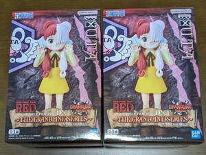 ワンピース ONE PIECE FILM RED DXF THE GRANDLINE SERIES UTA CHILDREN ウタ 幼少期 プライズ フィギュア 2個 セット 新品 未開封 