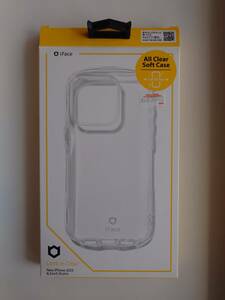 未使用★iFace　i-phone15pro All clear Soft Case★送料無料★正規品