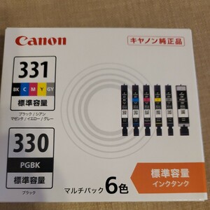 Canon 純正 インクカートリッジ BCI331 BK/C/M/Y/GY +330 6色マルチパック BCI331+330/6MP