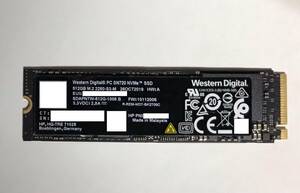 ◆送料無料◆M.2 SSD NVMe【Western Digital SDAPNTW-512G】512GB 1本