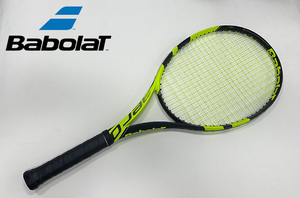 【中古・送料無料】バボラ バボラ 2019 ピュアアエロ チーム ストリングスあり　BABOLAT Pure Aero Team Tennis Racket bb38455