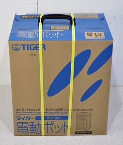 未使用■未開封 タイガー TIGER マイコン 電動ポット PDR-G301 W ホワイト 容量/3.0L