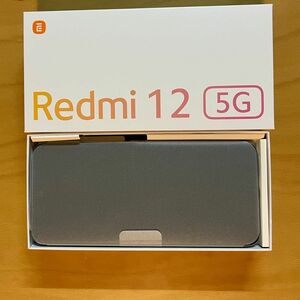 【新品・未使用】 Redmi 12 5G XIG03 ポーラシルバー