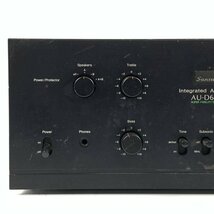 Sansui 山水 AU-D607 プリメインアンプ 70W+70W/8Ω◆現状品_画像2