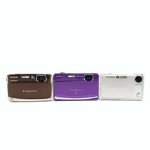 FUJIFILM 富士フイルム FinePixZ1/FinePixZ90/FinePixZ80 コンパクトデジタルカメラ 全3台セット●ジャンク品_画像2