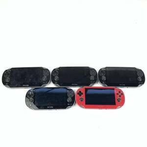 SONY ソニー PCH-1000 /1100 PS Vita ゲーム機本体 初期化済み 5台セット＊現状品【GH】