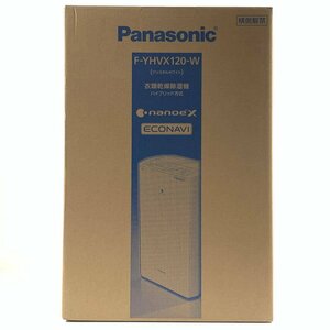美品 Panasonic パナソニック F-YHVX120-W 衣類乾燥除湿器 キャスター付き＊未開封品