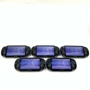 SONY ソニー PCH-1000 /1100 PS Vita ゲーム機本体 初期化済み 5台セット＊現状品【GH】