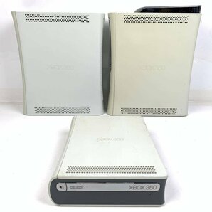 Microsoft マイクロソフト Xbox360 ゲーム機本体 2台 + Xbox360 HD/DVDプレーヤー まとめ売りセット＊ジャンク品【GH】の画像1