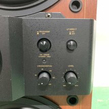 DENON DSW-555 デノン パワードサブウーファー　ネットカバーx2付き◆現状品_画像5