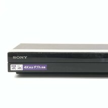 SONY ソニー BDZ-FBT3000 HDD/BDレコーダー 2019年製 4K HDR/Hi-Res AUDIO対応●現状品_画像2