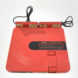 SHARP シャープ AN-500R ツインファミコン ゲーム機本体＊現状品