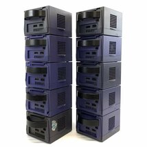 【10点/まとめ売り】NINTENDO GAMECUBE 任天堂 ゲームキューブ本体 バイオレット 状態説明あり＊ジャンク品【福岡】_画像9