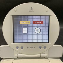 SONY SCPH-100/SCPH-130 SONY PS one(本体＆液晶モニターセット) 電源コード付き 起動OK 状態説明あり＊ジャンク品【福岡】_画像2