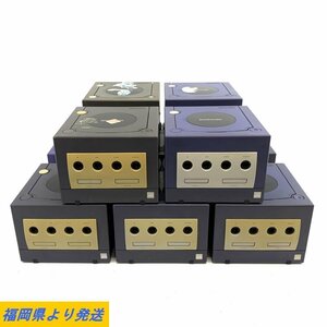 【10点/まとめ売り】NINTENDO GAMECUBE 任天堂 ゲームキューブ本体 バイオレット 状態説明あり＊ジャンク品【福岡】