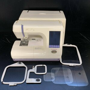 JANOME ジャノメ 850型 SECIO 9500 ミシン 刺しゅう枠/ガイド/ハードケース付き＊現状品