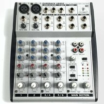 BEHRINGER ベリンガー EURORACK UB802 ミキサー 2台セット ACアダプタ付き★委託品【TB】_画像8