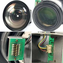 EPSON エプソン ELPLU02 プロジェクター用レンズ 収納用プラケース付き●現状品【TB】_画像8