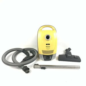 Miele ミーレ SDAO0 Compact C2 Canary Yellow Power Line 紙パック式 キャニスター掃除機 100V 50/60Hz仕様 付属品あり 委託品【TB】　