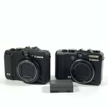 Canon キヤノン PowerShot G9/G15 コンパクトデジタルカメラ 2台セット バッテリーｘ１付き●現状品_画像1