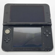 NINTENDO 任天堂 SPR-001(JPN) Nintendo 3DSLL 本体 ゴア・マガラブラック 初期化済み＊現状品_画像2