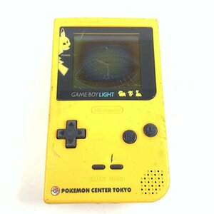 NINTENDO 任天堂 MGB-101 ゲームボーイライト POKEMON CENTER TOKYO＊現状品