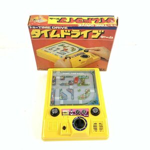 トミー タイムドライブゲーム レトロ玩具 縦:約255mm 横:約195mm 元箱付き＊現状品